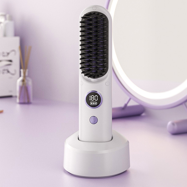 Cedcer Negative Ion Cordless Hair Straightening Brush