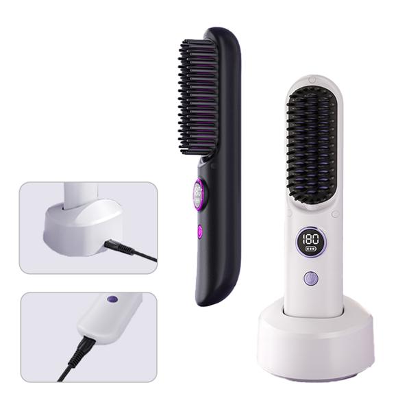 Cedcer Negative Ion Cordless Hair Straightening Brush