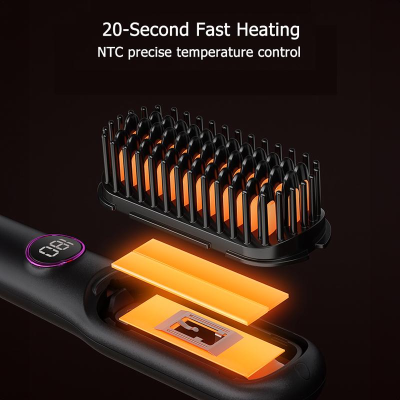 CEDCER Negative Ion Hair Straightener Brush