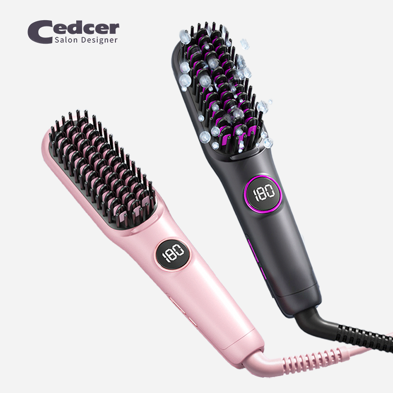CEDCER Negative Ion Hair Straightener Brush