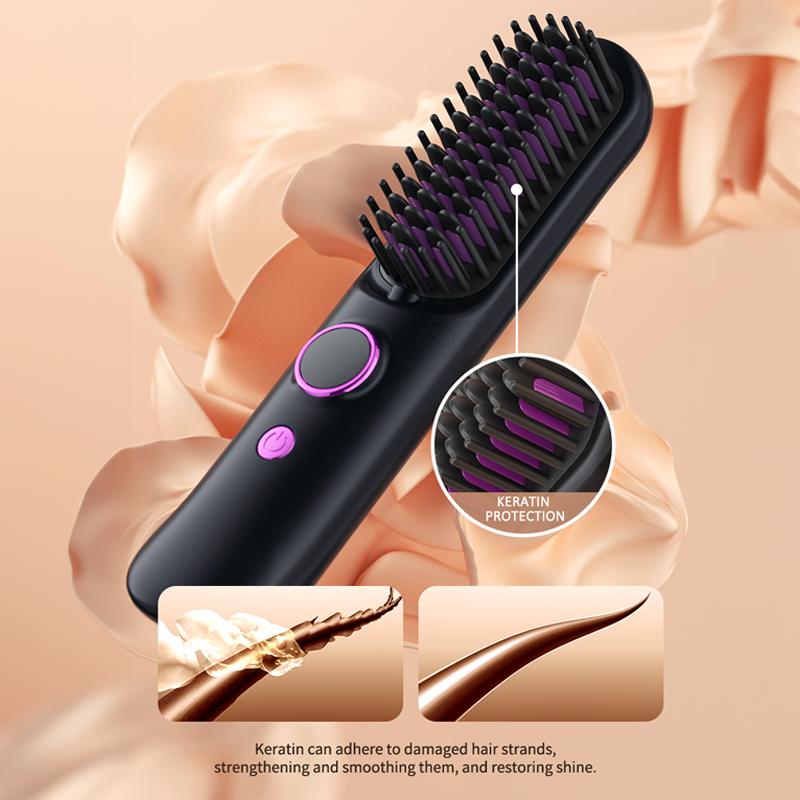 Cedcer Negative Ion Cordless Hair Straightening Brush