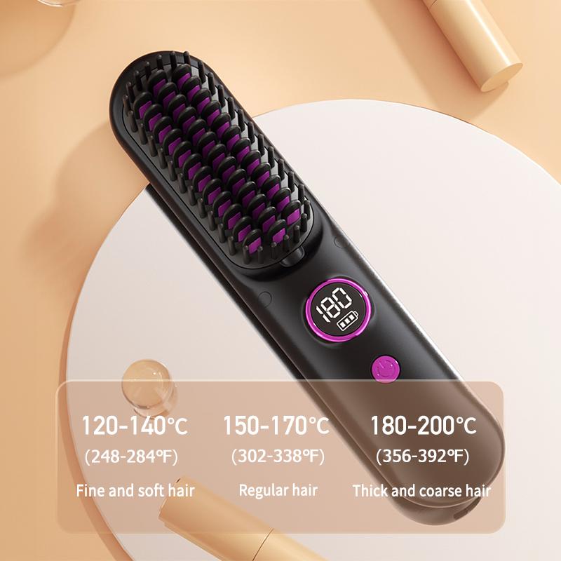 Cedcer Negative Ion Cordless Hair Straightening Brush
